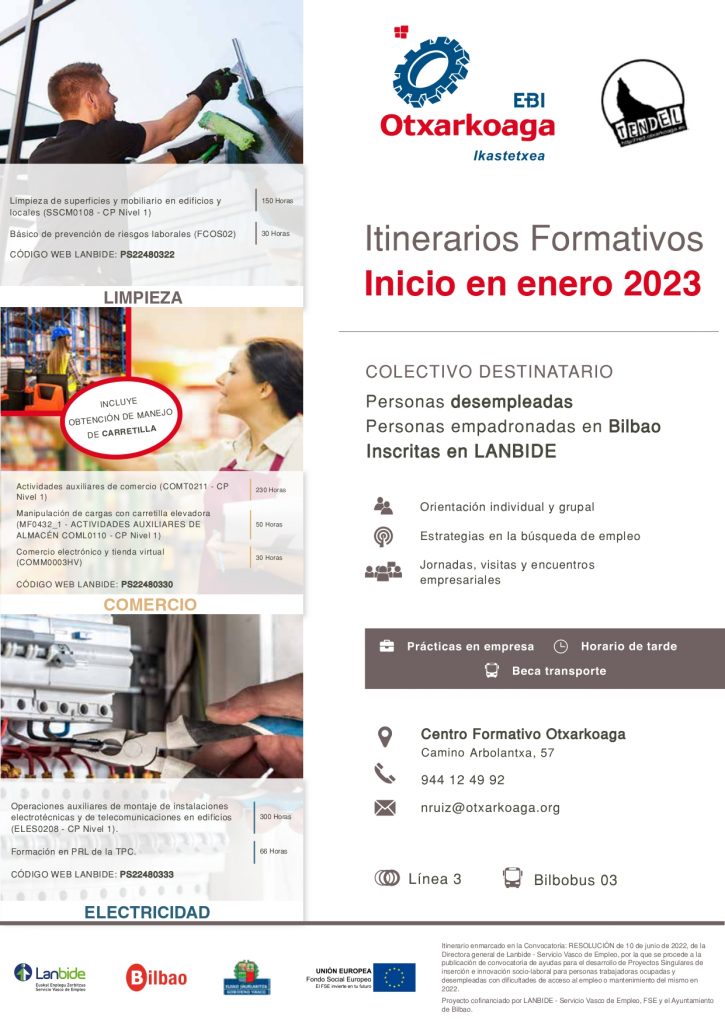 Nuevos Itinerarios Formativos 2023